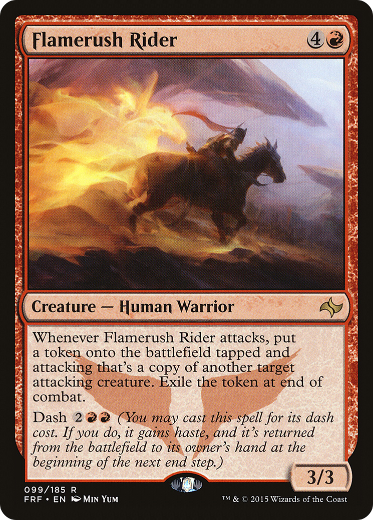Flamerush Rider (FRF-099) (Foil)