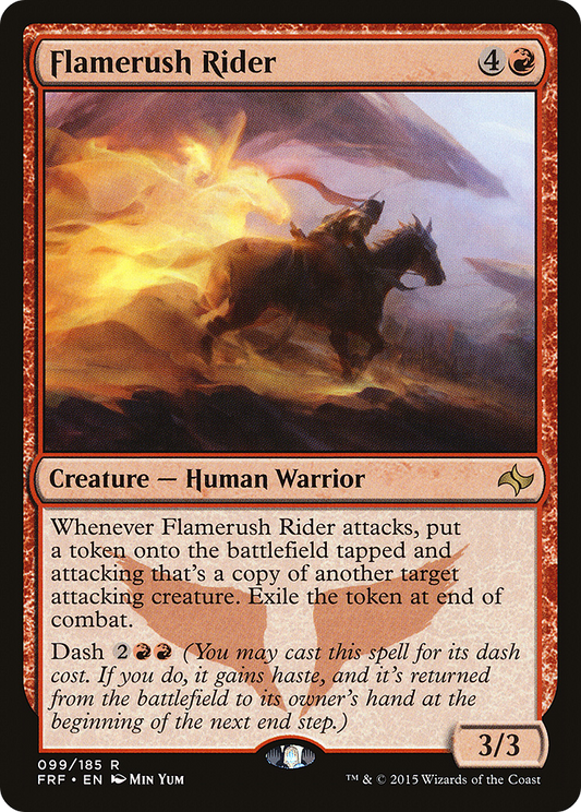 Flamerush Rider (FRF-099) (Foil)