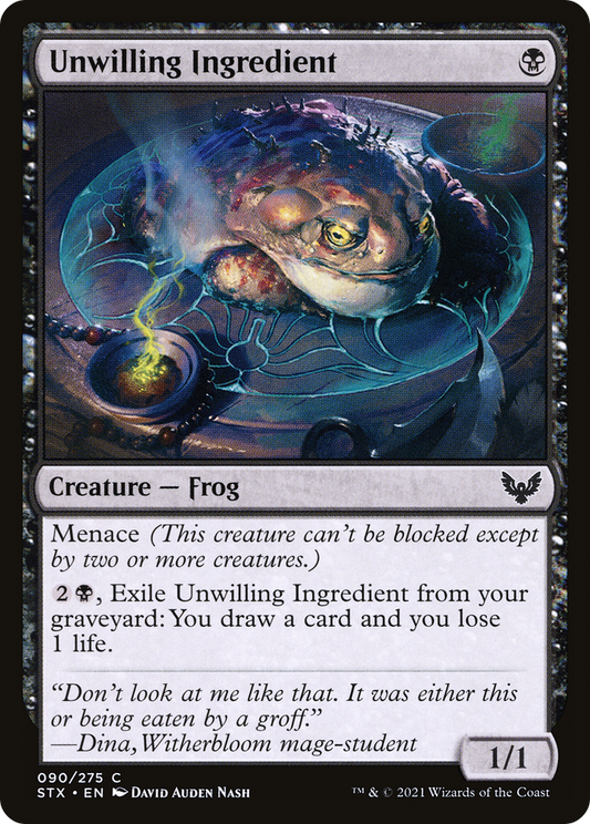 Unwilling Ingredient (STX-090) (Foil)