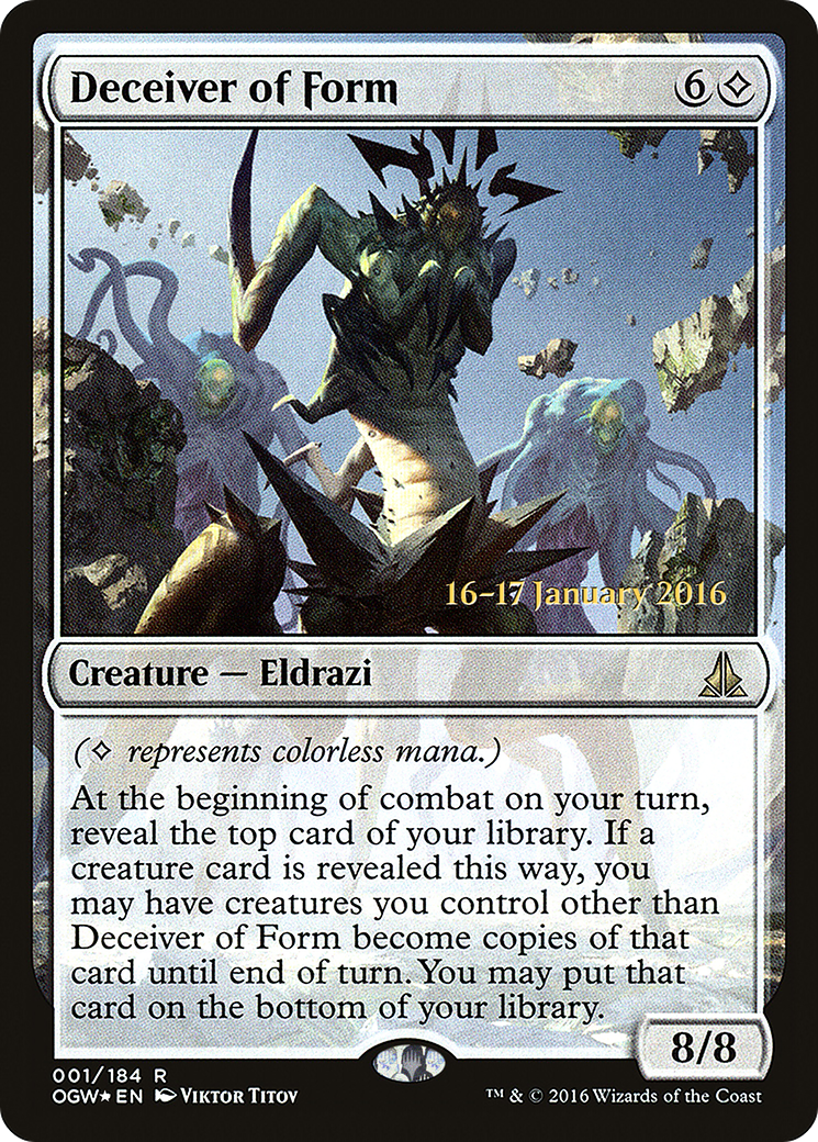 Deceiver of Form (PRE-01S) (Foil)