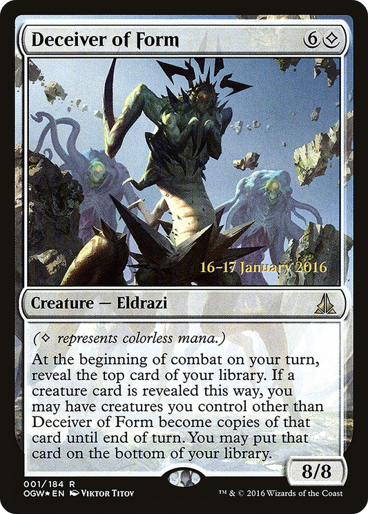 Deceiver of Form (PRE-01S) (Foil)