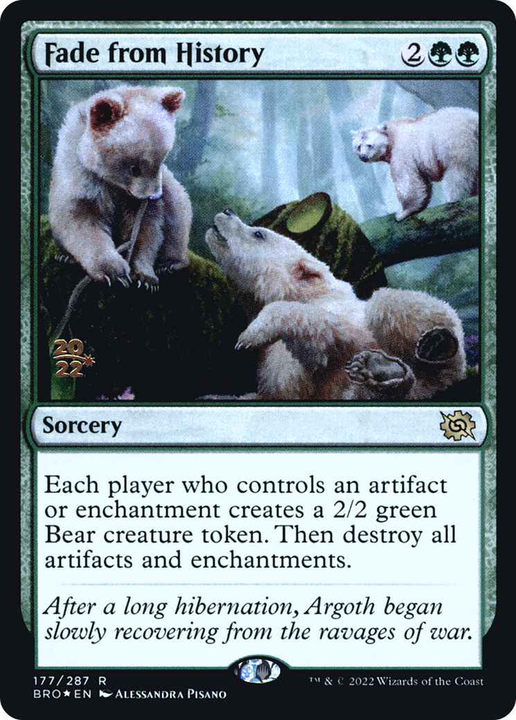 Fade from History (PRE-177S) (Foil)