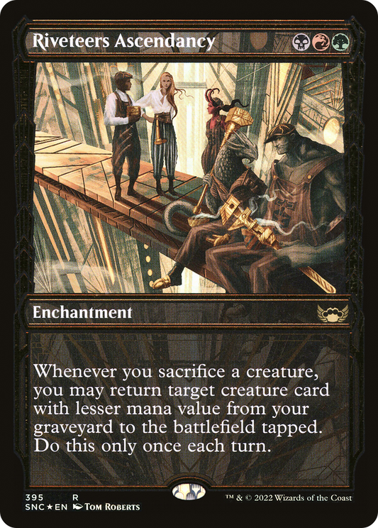 Riveteers Ascendancy (SNC-395) (Showcase) (Gilded Foil)