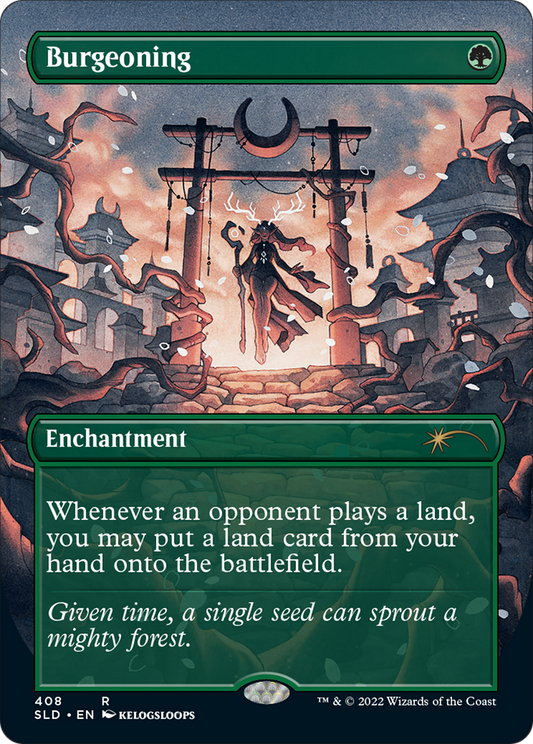Burgeoning (SLD-408) (Borderless)