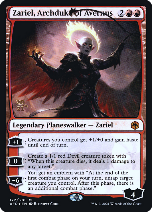 Zariel, Archduke of Avernus (PRE-172S) (Foil)