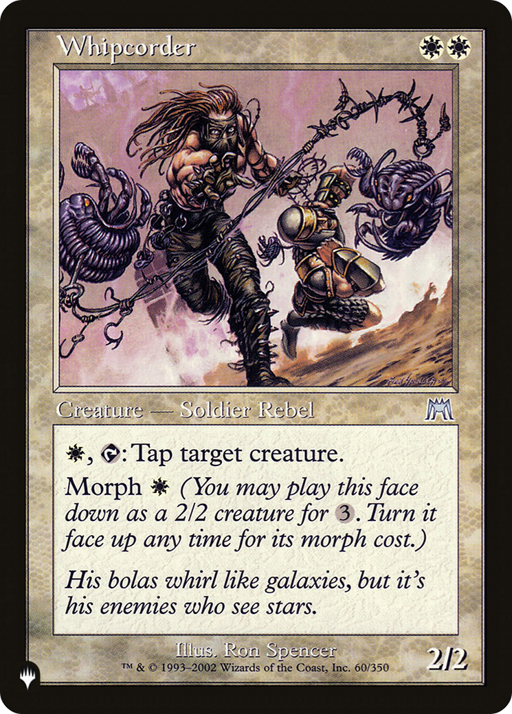 Whipcorder (LIST-ONS-60)