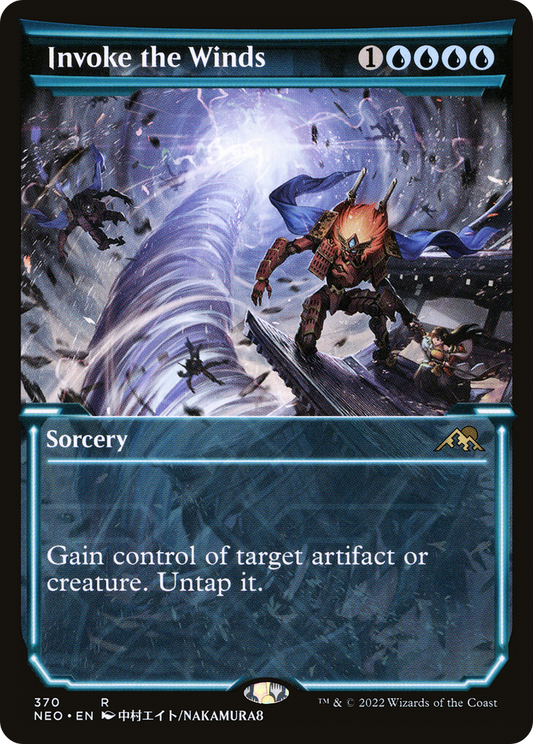 Invoke the Winds (NEO-370) (Showcase) (Foil)