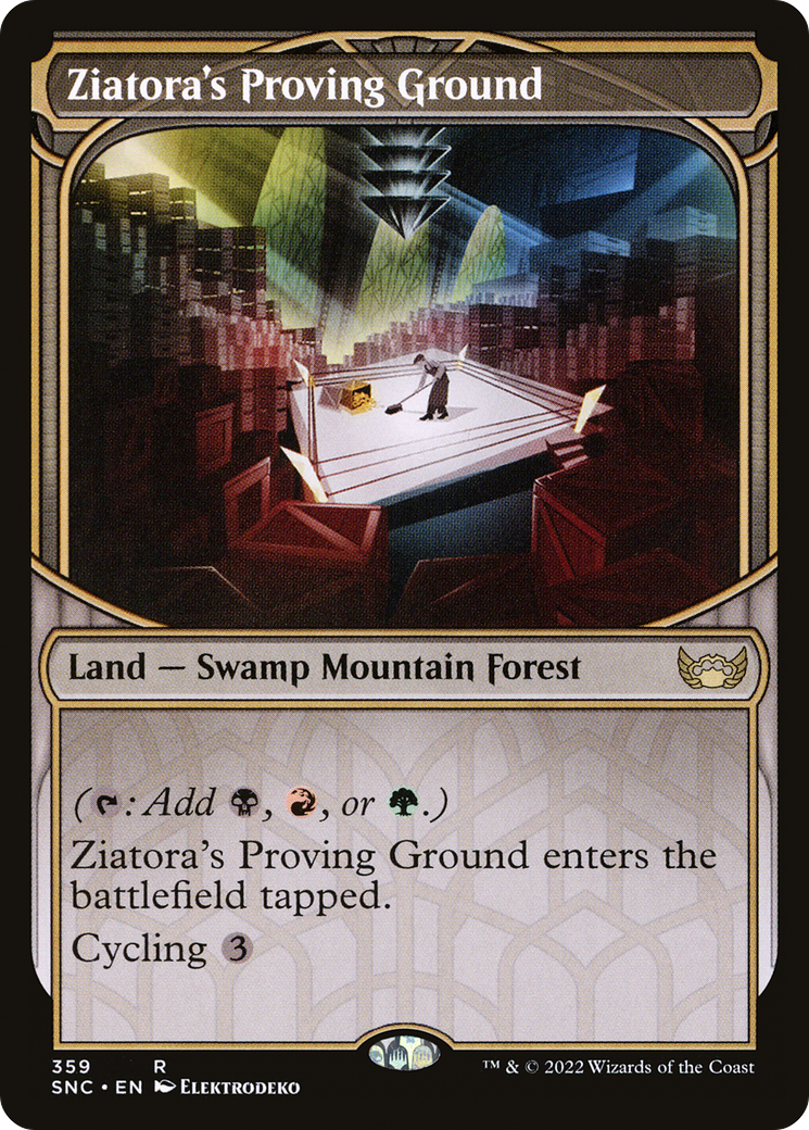 Ziatora's Proving Ground (SNC-359) (Showcase) (Foil)
