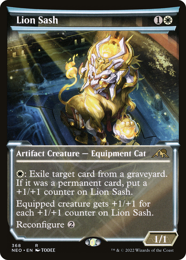 Lion Sash (NEO-368) (Showcase) (Foil)