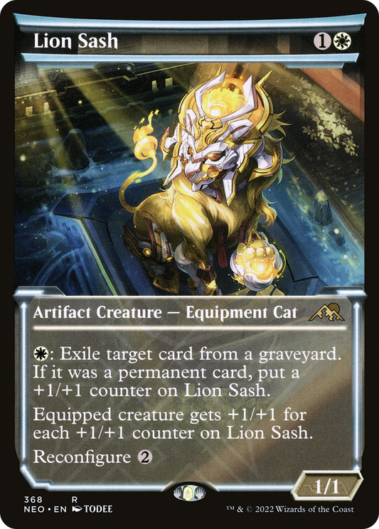 Lion Sash (NEO-368) (Showcase) (Foil)