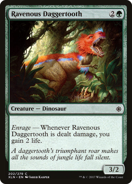 Ravenous Daggertooth (XLN-202) (Foil)