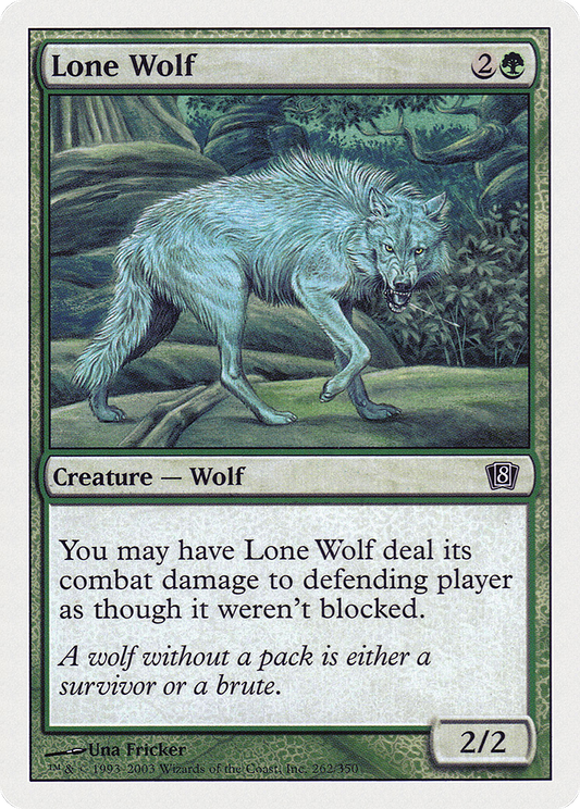 Lone Wolf (8ED-262)