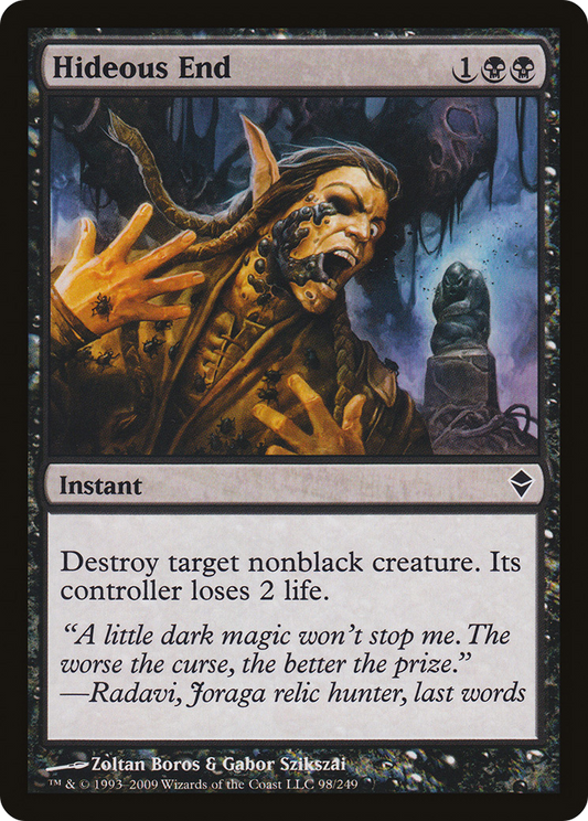 Hideous End (ZEN-098) (Foil)