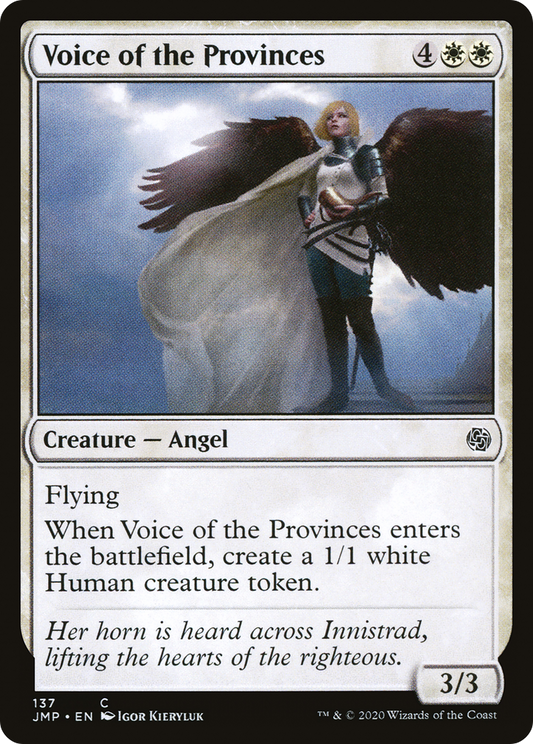 Voice of the Provinces (JMP-137)