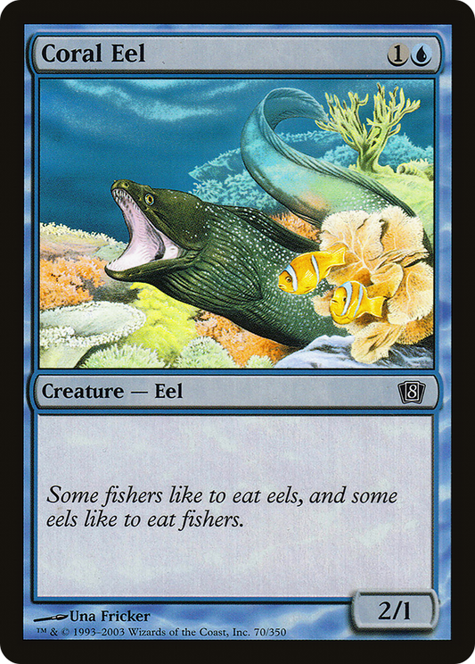 Coral Eel (8ED-70★) (Foil)