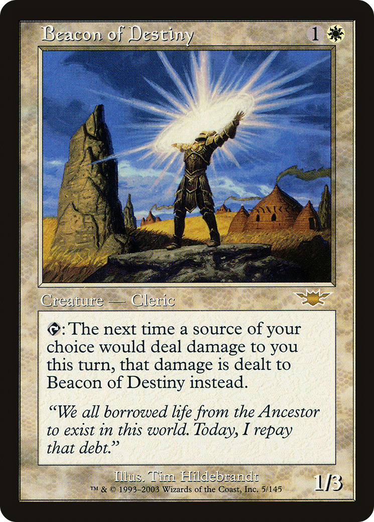 Beacon of Destiny (LGN-005) (Foil)