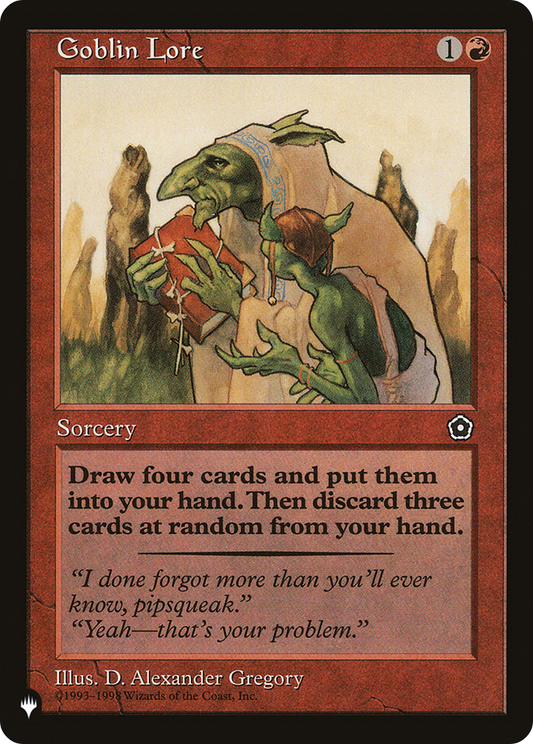 Goblin Lore (LIST-P02-99)