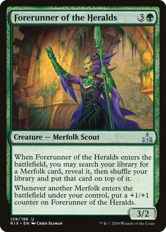 Forerunner of the Heralds (RIX-129) (Foil)