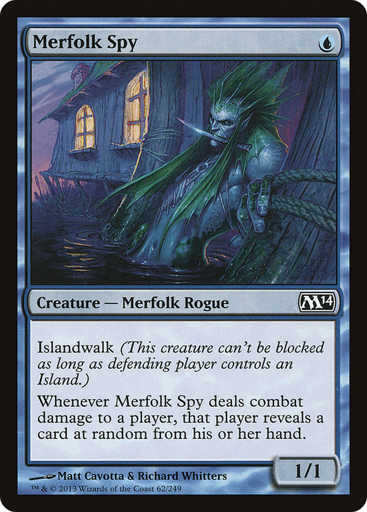 Merfolk Spy (M14-062)