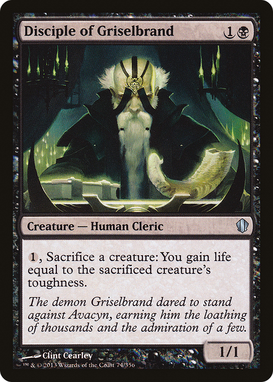 Disciple of Griselbrand (C13-074)