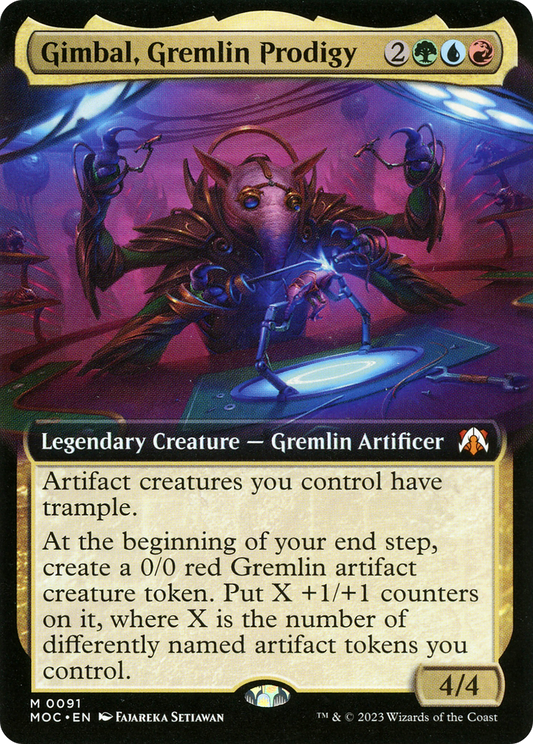 Gimbal, Gremlin Prodigy (MOC-091) (Extended Art)