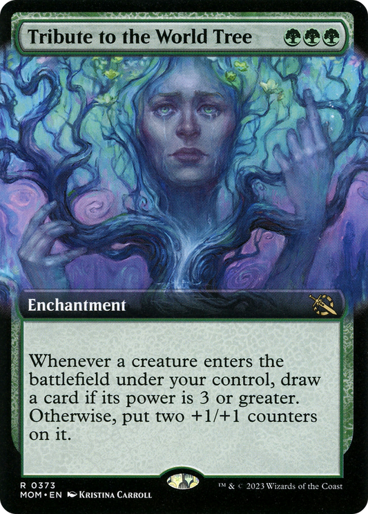 Tribute to the World Tree (MOM-373) (Extended Art) (Foil)