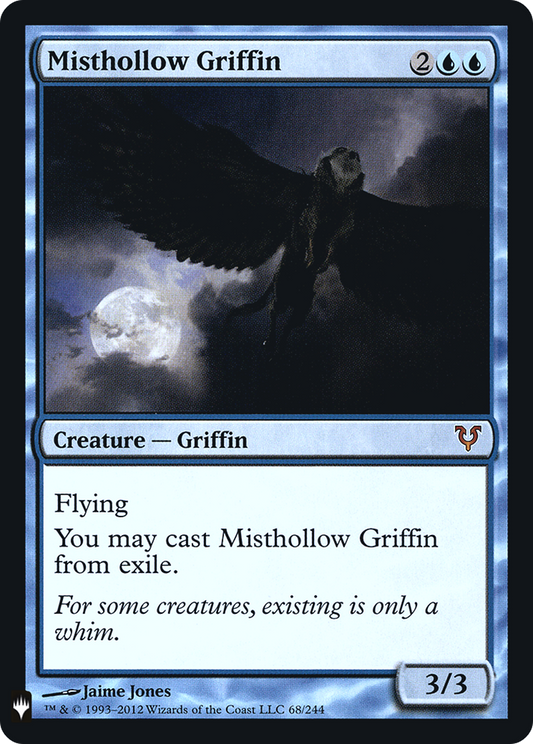 Misthollow Griffin (LIST-AVR-68) (Foil)