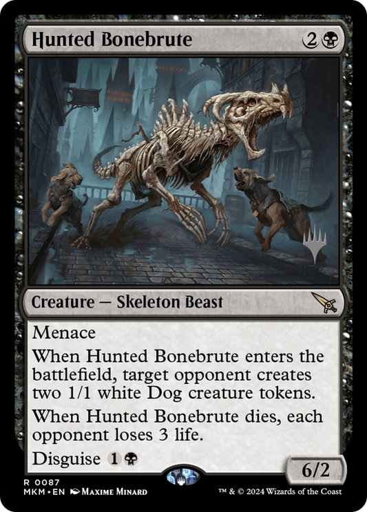 Hunted Bonebrute (PPMKM-87P) (Foil)