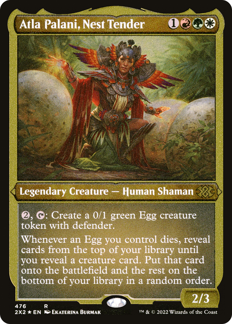 Atla Palani, Nest Tender (2X2-476) (Etched Foil)