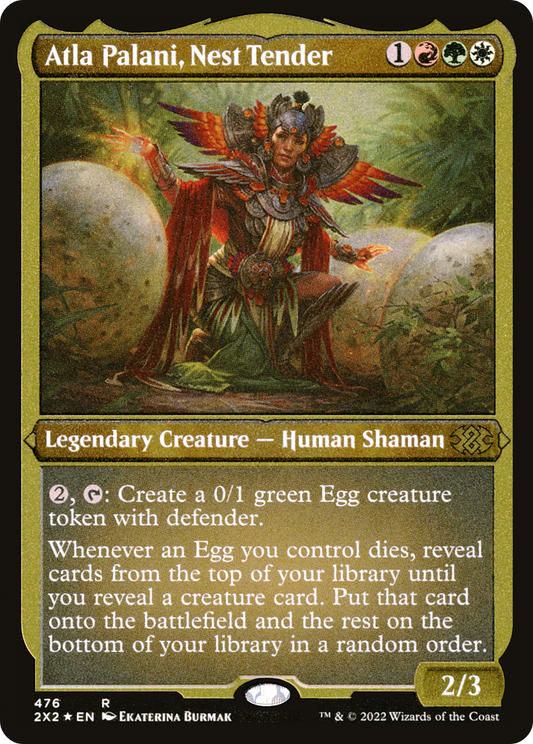 Atla Palani, Nest Tender (2X2-476) (Etched Foil)