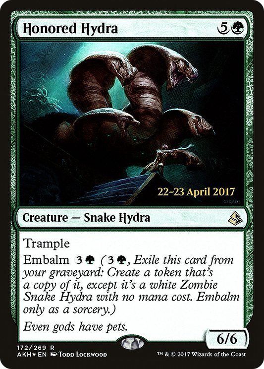 Honored Hydra (PRE-172S) (Foil)