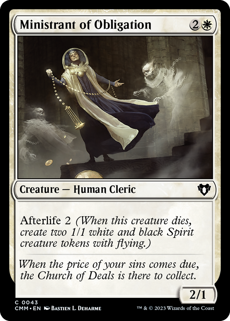 Ministrant of Obligation (CMM-043) (Foil)