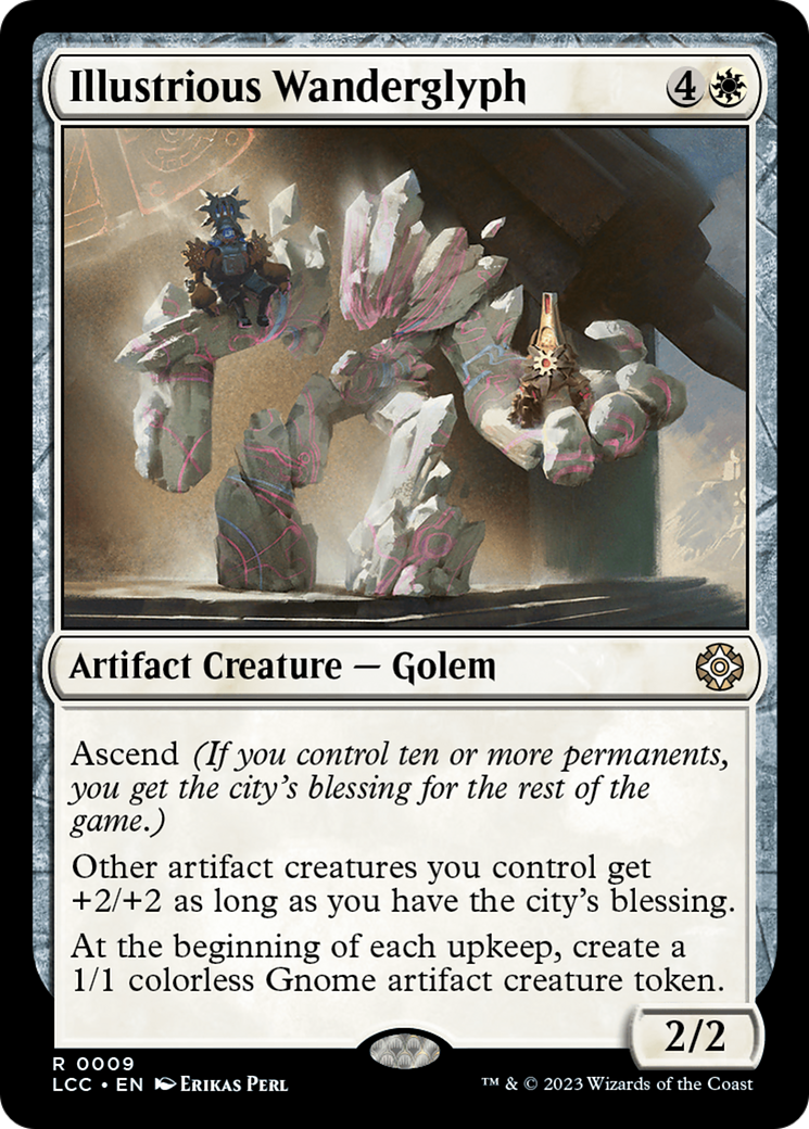Illustrious Wanderglyph (LCC-009) (Foil)