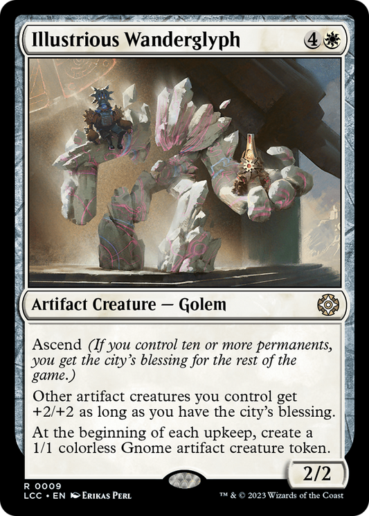Illustrious Wanderglyph (LCC-009) (Foil)