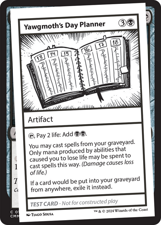 Yawgmoth's Day Planner (MB2PC-319)