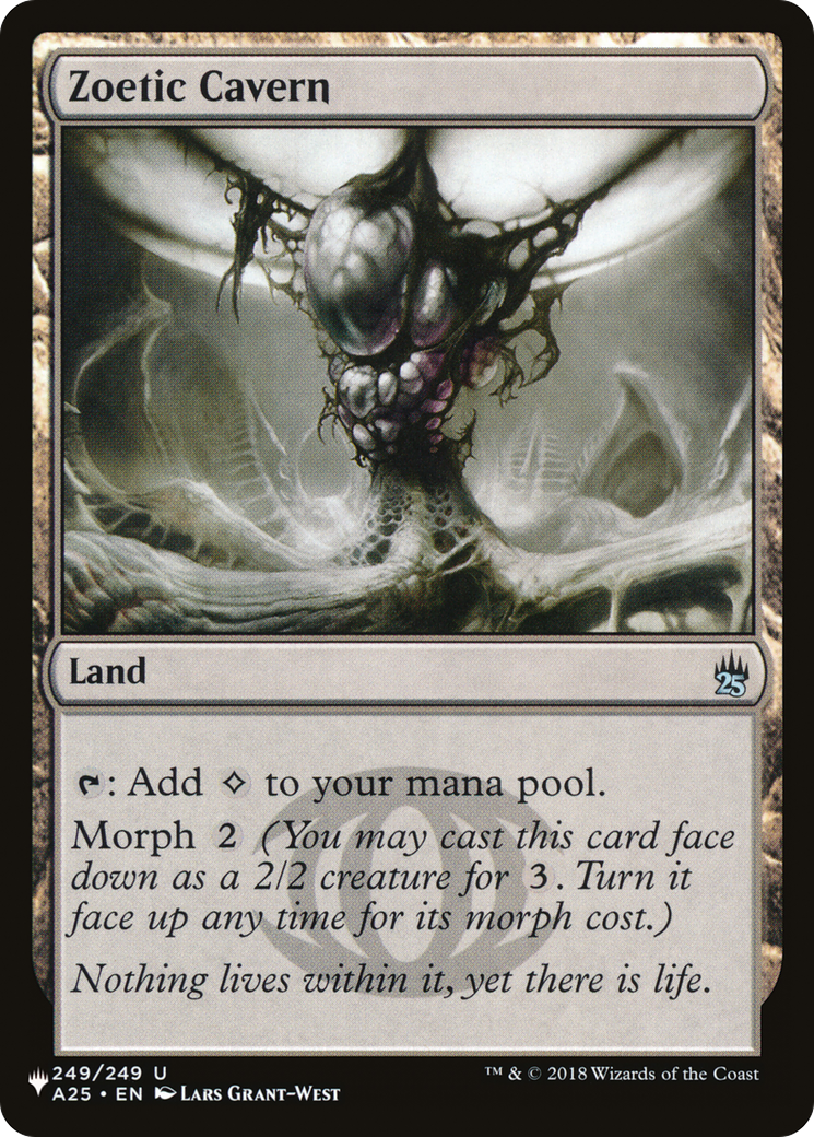 Zoetic Cavern (LIST-A25-249)