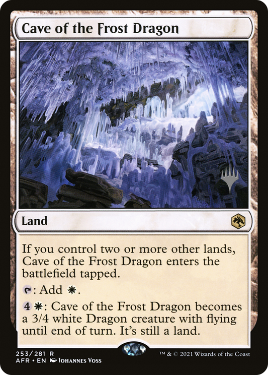 Cave of the Frost Dragon (PPAFR-253P) (Foil)