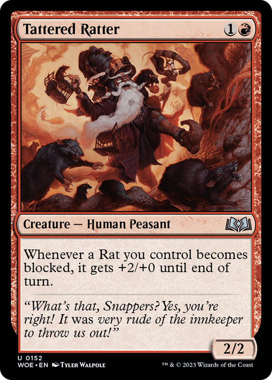 Tattered Ratter (WOE-152) (Foil)