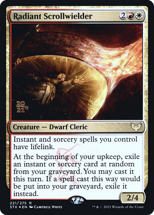 Radiant Scrollwielder (PRE-221S) (Foil)