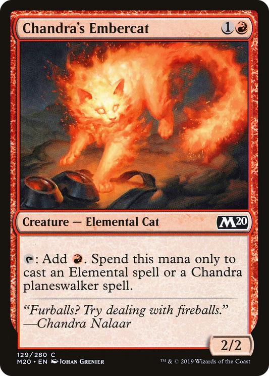 Chandra's Embercat (M20-129)