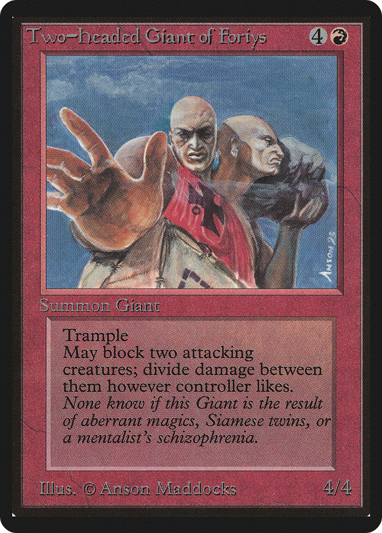 Two-Headed Giant of Foriys (LEB-180)