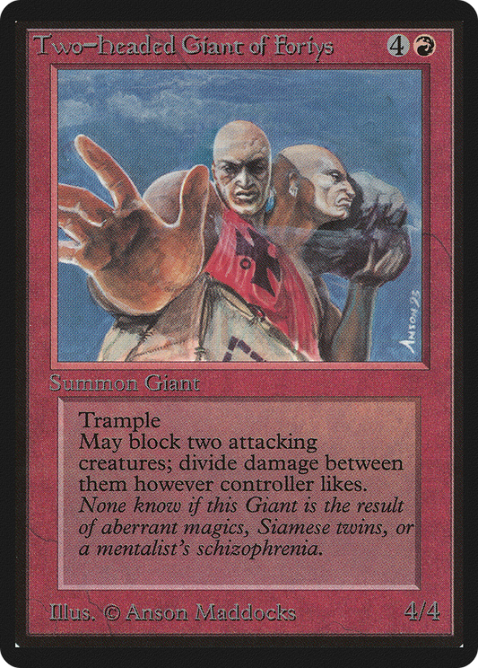 Two-Headed Giant of Foriys (LEB-180)