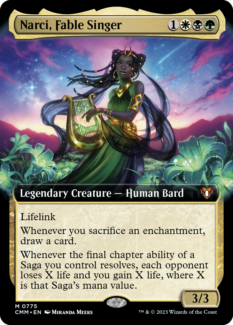 Narci, Fable Singer (CMM-775) (Extended Art)