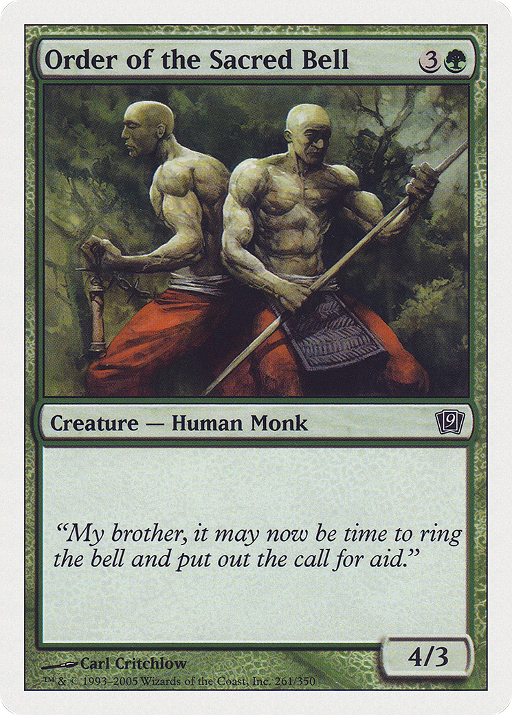 Order of the Sacred Bell (9ED-261)