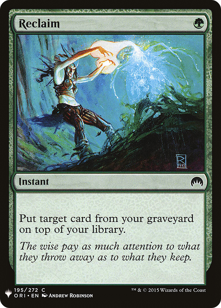 Reclaim (LIST-ORI-195)