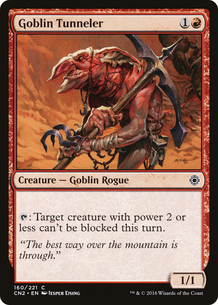 Goblin Tunneler (CN2-160) (Foil)