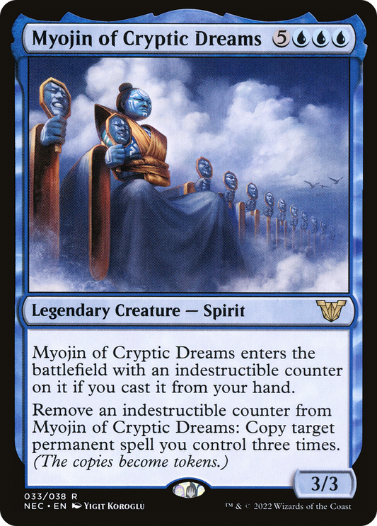 Myojin of Cryptic Dreams (NEC-033) (Foil)