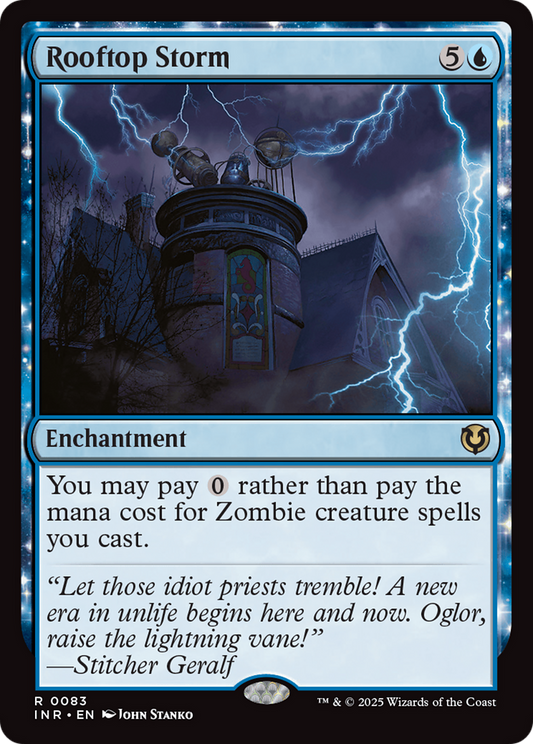 Rooftop Storm (INR-083) (Foil)