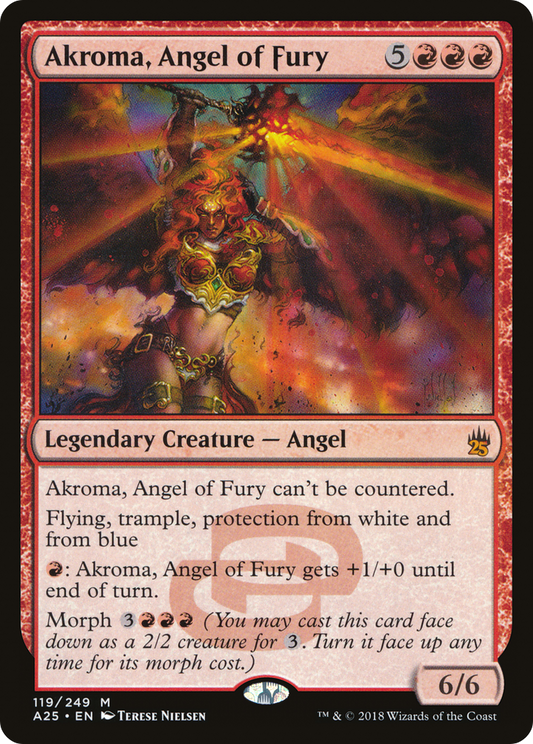Akroma, Angel of Fury (A25-119) (Foil)