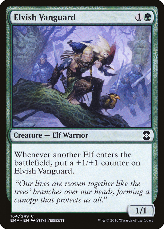 Elvish Vanguard (EMA-164) (Foil)